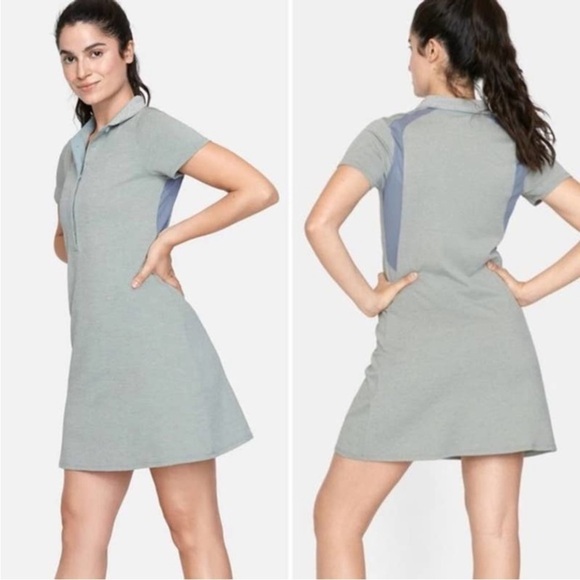 Outdoor Voices Dresses & Skirts - Outdoor Voices Players Polo Tennis Dress Athletic Fern Green Size Small